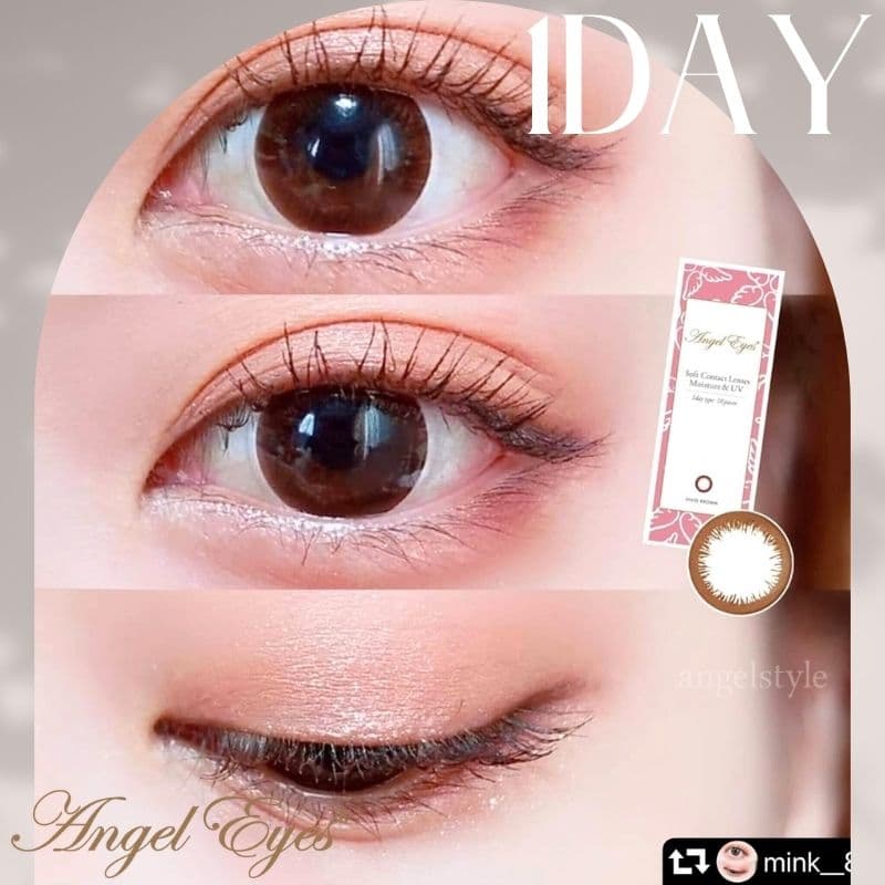 エンジェルアイズ-ヴィヴィッドブラウンレポ