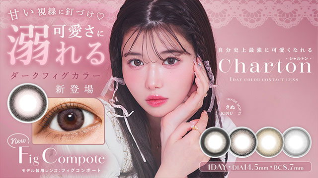 きぬイメージモデル「シャルトンワンデー」