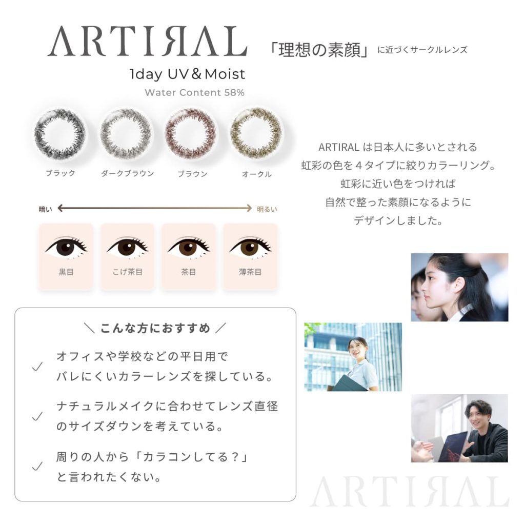 アーティラルUVモイスト高含水58%